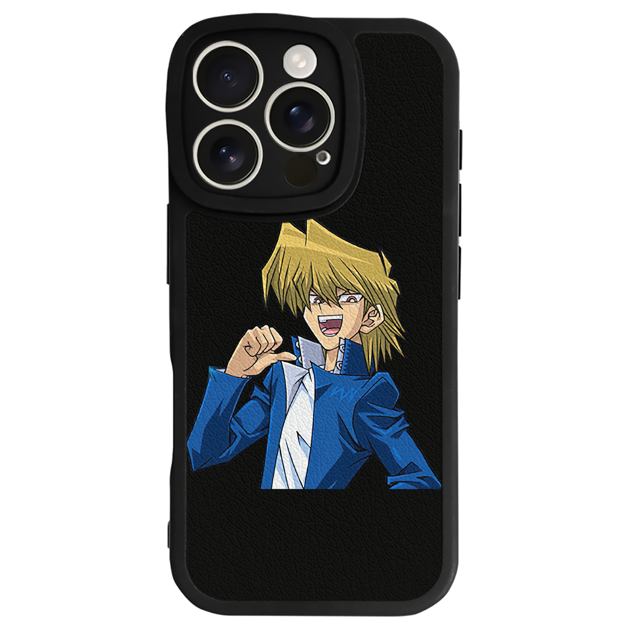 遊☆戯☆王 Yu-Gi-Oh! 【iPhone 16シリーズ対応】シリコンスマホケース（レザー調） 材質：シリコン